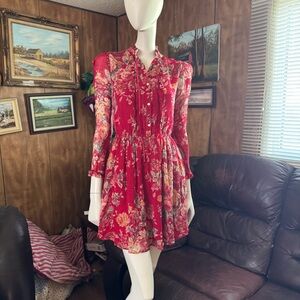 Ralph Lauren Floral Boho Dress